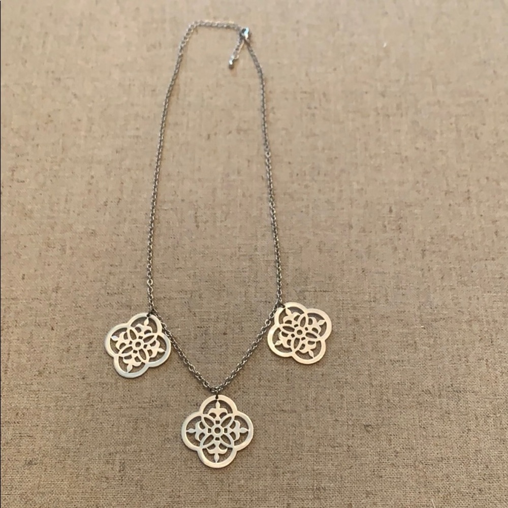 Silver necklace